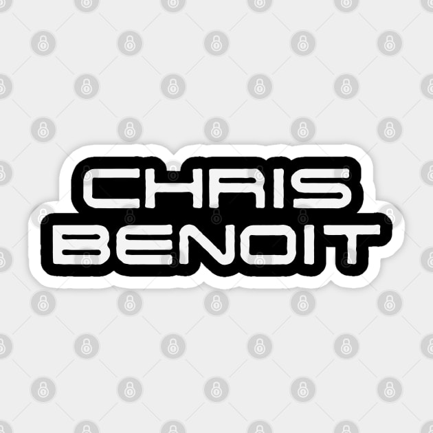 Chris benoit Legacy Sticker by shieldjohan